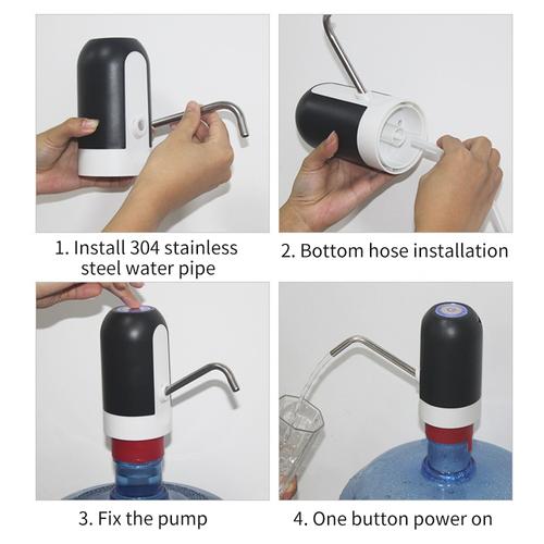 Automatic USB Water Dispenser Pump for 20 Litre Bottles – Rechargeable & Portable