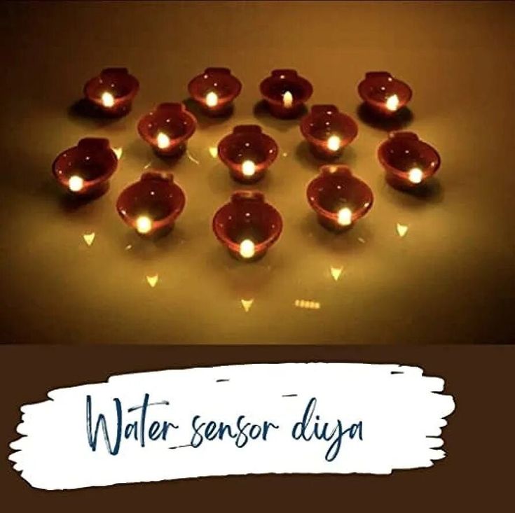 Water Diyas for Decoration | Kids & Pets Friendly