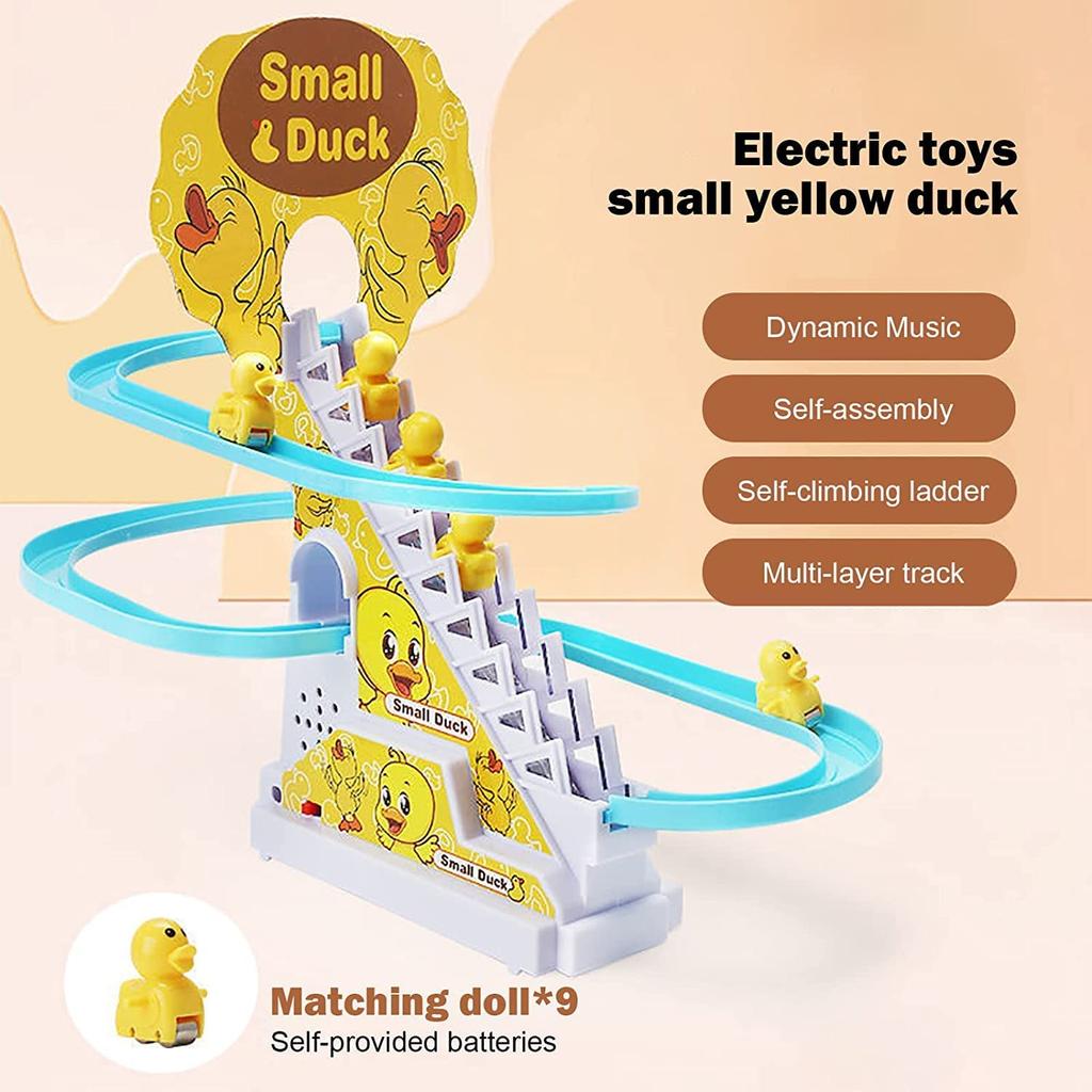 Climbing Duck Slide - Ducks on adventure - Duck slide