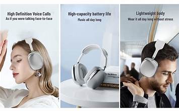 P9 Pro Headphone HiFi Dynamic Sensitivity in black