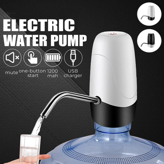 Automatic USB Water Dispenser Pump for 20 Litre Bottles – Rechargeable & Portable